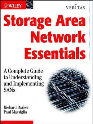 cover image of Storage Area Network Essentials